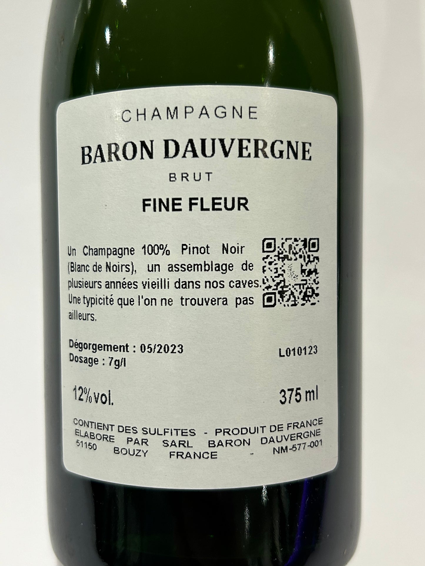 Baron Dauvergne Champagne Cuvée Fine Fleur