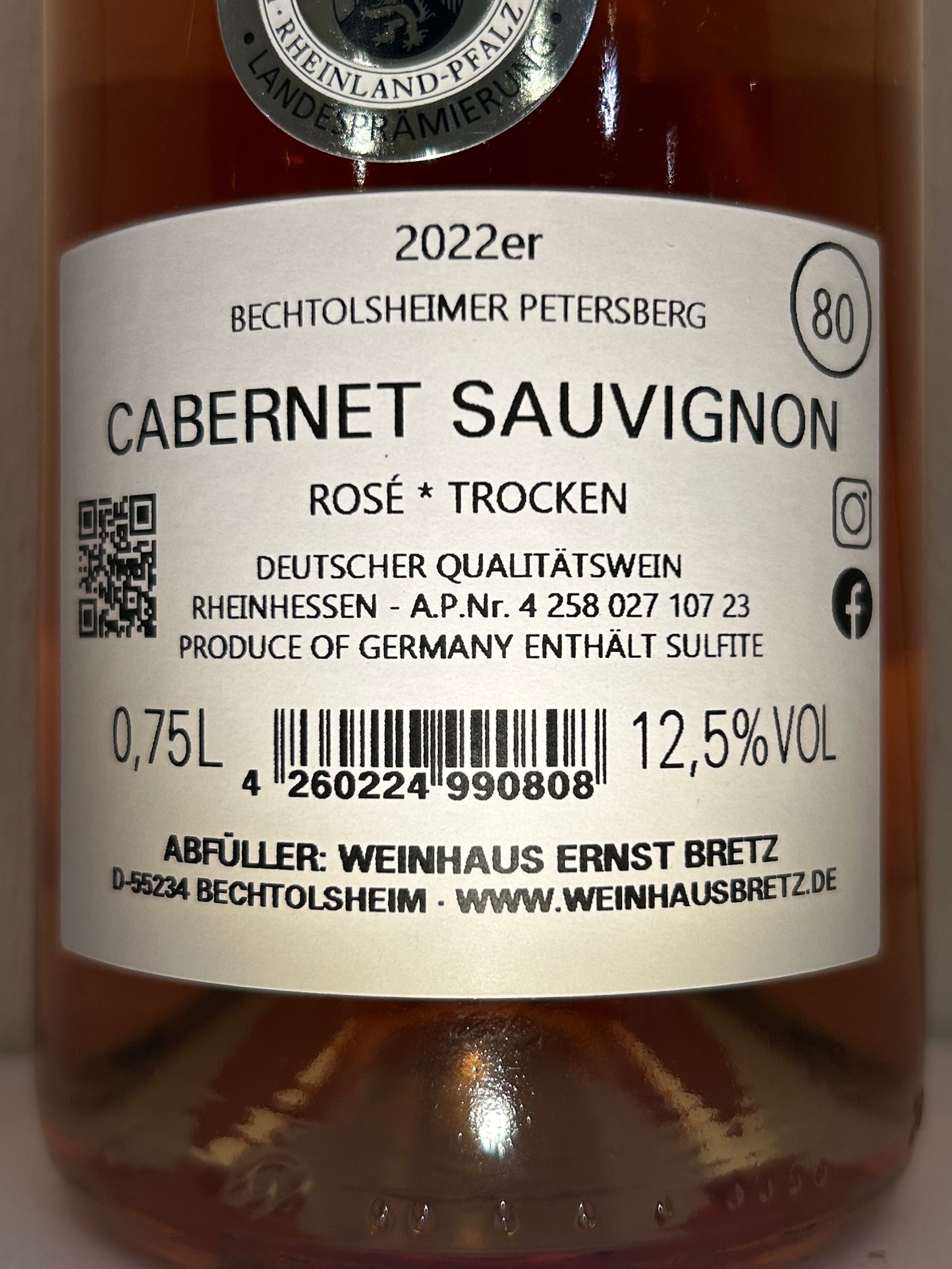 Cabernet Sauvignon Rosé